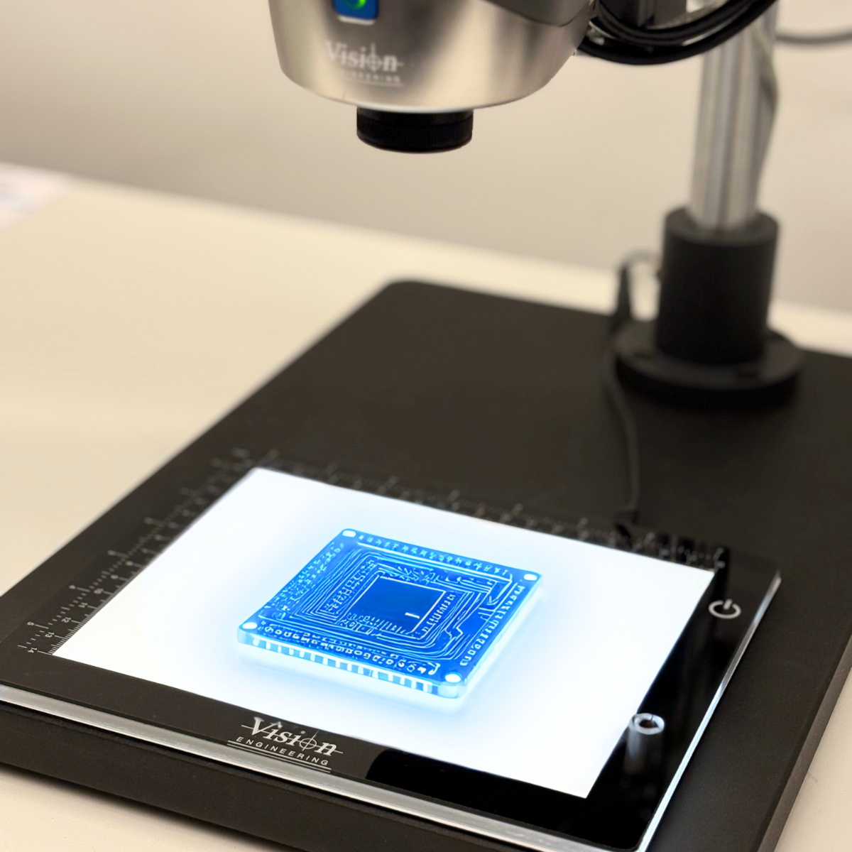 PCB inspection on lightbox