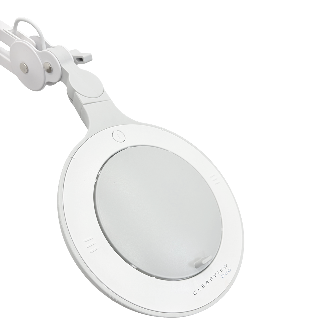 ClearView DUO magnifier lamp