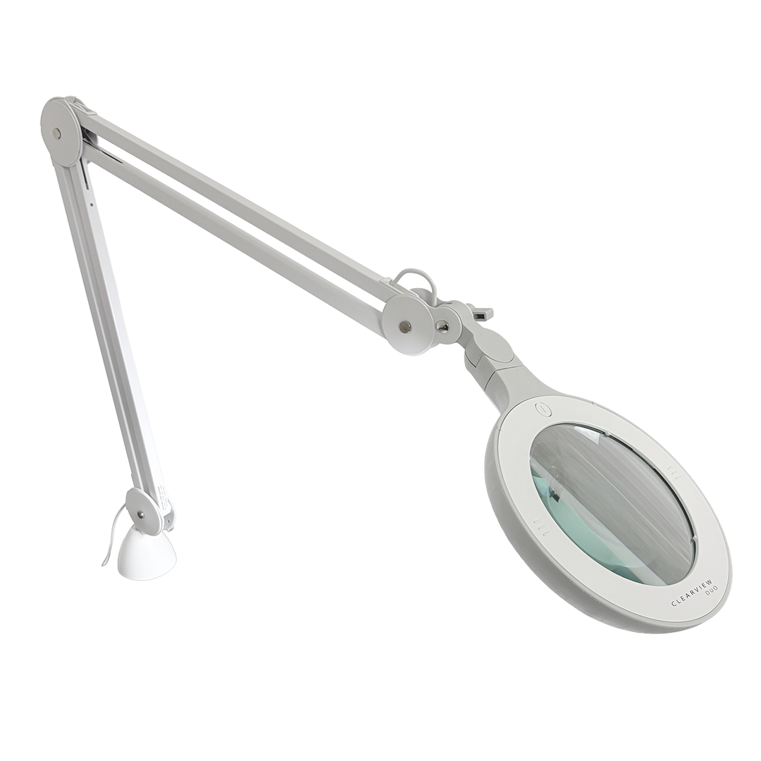 ClearView DUO magnifier lamp