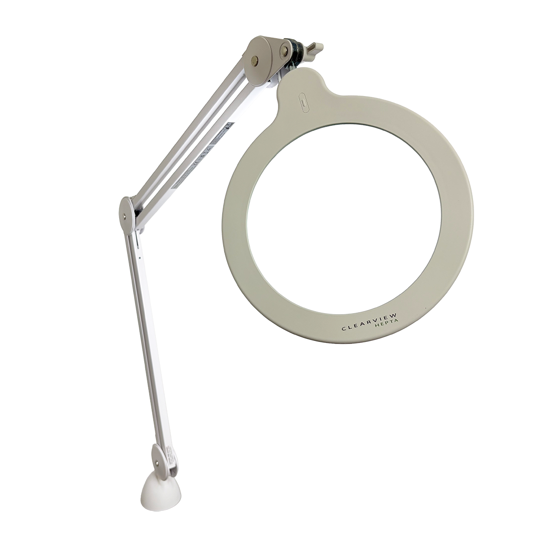 ClearView HEPTA XL magnifier lamp