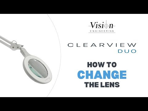 ClearView DUO magnifier lamp